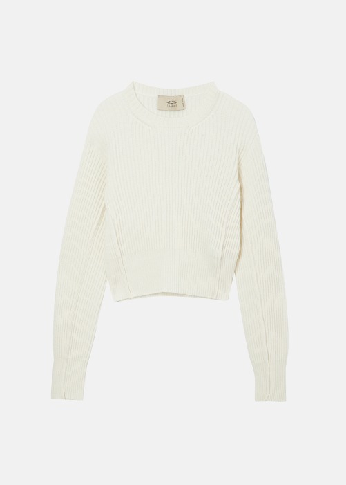 [MAISON FLANEUR] Crew Neck Knitted